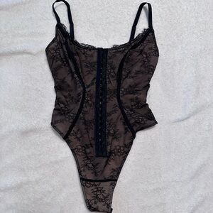 Black Lace Bodysuit